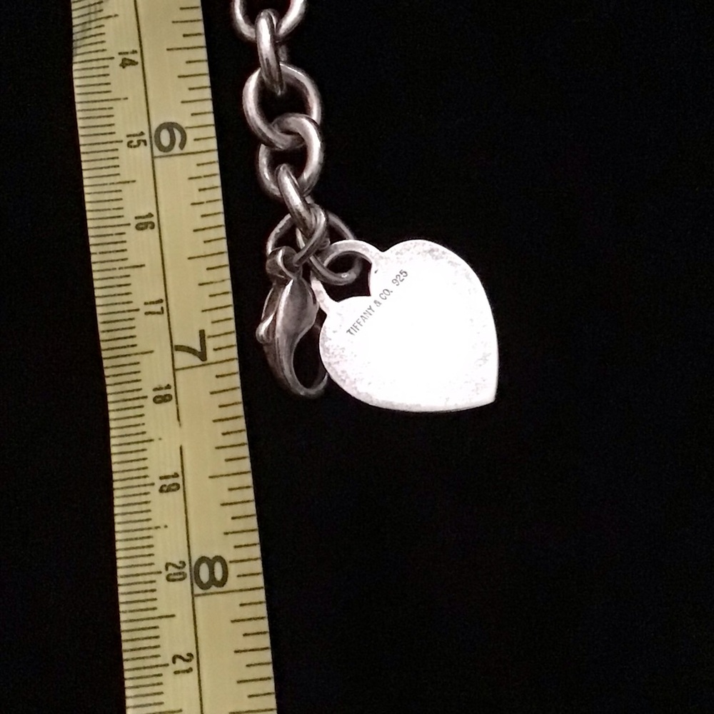 Tiffany & Co. Silver Heart Bracelet - Picture 6 of 6
